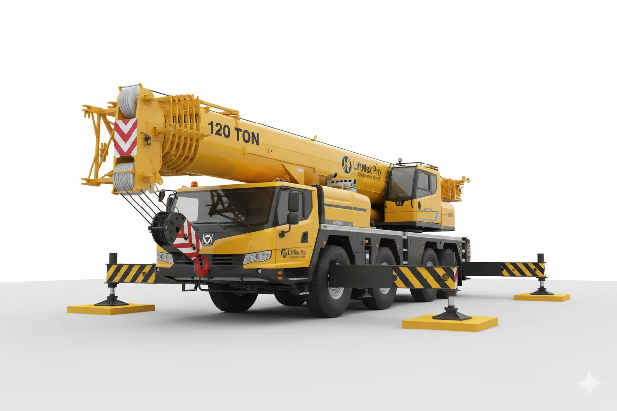 120 Ton Mobile Crane Rental