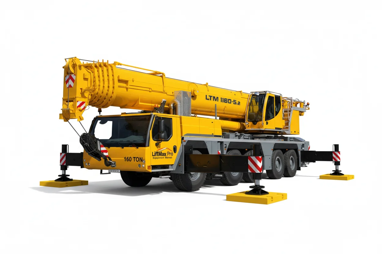 160 Ton Mobile Crane Rental