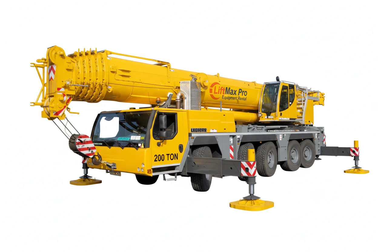 200 Ton Mobile Crane Rental