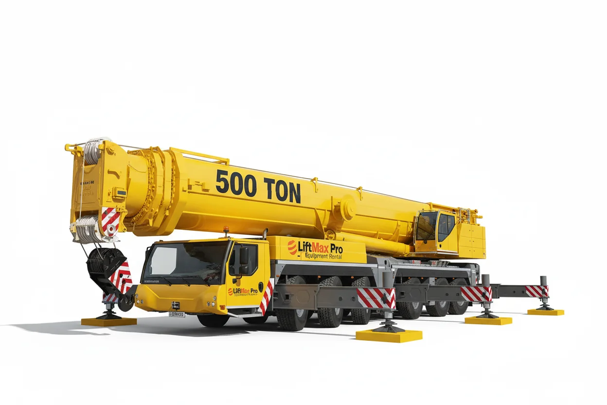 500 Ton Mobile Crane Rental